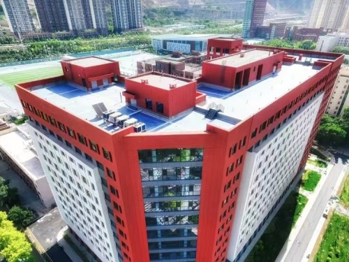 收官二季度，蘭州交通大學23號學生宿舍樓項目迎來關鍵節點